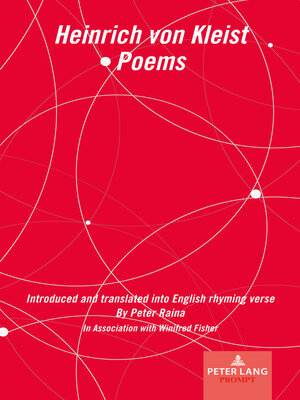 cover image of Heinrich von Kleist Poems
